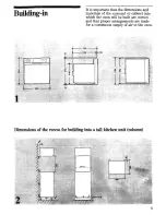 Предварительный просмотр 3 страницы Zanussi FM5 Instructions For Use And Care Manual