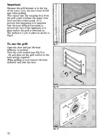 Предварительный просмотр 12 страницы Zanussi FM56 Use And Care Instructions Manual