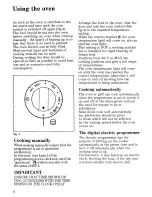 Предварительный просмотр 6 страницы Zanussi FM6 Instructions For The Use And Care