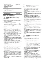 Предварительный просмотр 5 страницы Zanussi FVENW5X1 User Manual