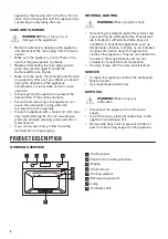 Предварительный просмотр 6 страницы Zanussi FVENW5X1 User Manual