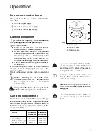 Preview for 5 page of Zanussi GAS HOB ZGG 659 Instruction Booklet