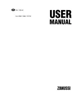 Preview for 1 page of Zanussi Gas Water Heater 10 liter User Manual