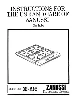 Preview for 1 page of Zanussi GBI 1664 W Instructions For Use Manual