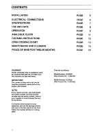 Preview for 4 page of Zanussi GCF9621 Instruction Booklet