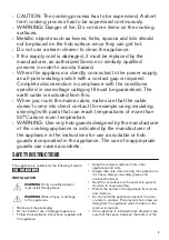 Preview for 3 page of Zanussi GPZ262HW User Manual