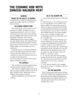 Preview for 10 page of Zanussi HC5617 Instructions For The Use & Care