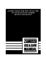 Zanussi HC9515 Instructions For Use Manual preview