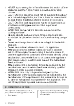 Preview for 4 page of Zanussi HK654850XB User Manual