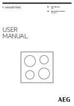 Preview for 1 page of Zanussi HKA6507RAD User Manual