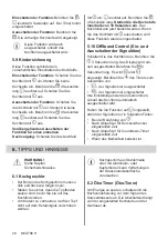 Preview for 28 page of Zanussi HKA6507RAD User Manual