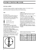 Preview for 5 page of Zanussi Hobs Operating And Installation Manual