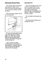 Предварительный просмотр 10 страницы Zanussi IH6013 Instructions For Use And Care Manual