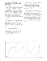 Предварительный просмотр 5 страницы Zanussi IH6013F Instructions For The Use And Care