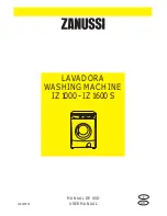 Предварительный просмотр 1 страницы Zanussi IZ 1600 S User Manual