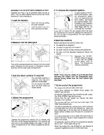 Preview for 15 page of Zanussi jetstream FJ 1200 Instruction Booklet