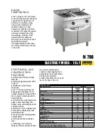 Zanussi KFRE455 Brochure & Specs preview