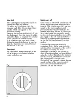 Предварительный просмотр 8 страницы Zanussi MC 20 MB Instructions For Use And Care Manual