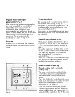 Предварительный просмотр 11 страницы Zanussi MC 20 MB Instructions For Use And Care Manual