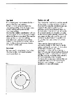 Предварительный просмотр 8 страницы Zanussi MC 5634 Instructions For Use And Care Manual