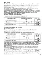 Preview for 12 page of Zanussi MGE1255B Use And Care Manual