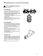 Preview for 15 page of Zanussi MIXED FUEL COOKER ZCM 600 Instruction Booklet