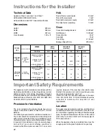 Preview for 22 page of Zanussi MIXED FUEL COOKER ZCM 600 Instruction Booklet