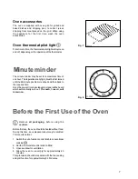 Preview for 6 page of Zanussi Mixed Fuel Cookers Instruction Booklet