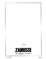 Preview for 20 page of Zanussi MM1200B Instructions For The Use & Care