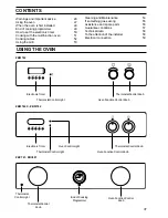 Предварительный просмотр 2 страницы Zanussi MULTI BUILT-IN OVENS ZBM 762 Instruction Book