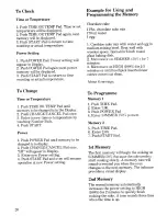 Preview for 20 page of Zanussi MW 2732 Instructions For Use And Care Manual