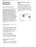 Preview for 25 page of Zanussi MW 2732 Instructions For Use And Care Manual