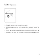 Предварительный просмотр 9 страницы Zanussi MW1776 Instructions For Use And Care Manual