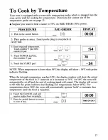 Предварительный просмотр 21 страницы Zanussi MW1776 Instructions For Use And Care Manual