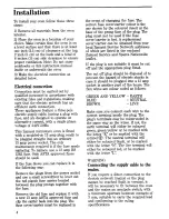 Preview for 4 page of Zanussi MW522D Use And Care Instructions Manual