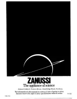 Preview for 16 page of Zanussi MW522D Use And Care Instructions Manual