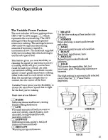 Preview for 13 page of Zanussi MW530D Use And Care Instructions Manual