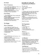 Preview for 21 page of Zanussi MW632 Use And Care Instructions Manual