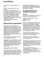 Предварительный просмотр 5 страницы Zanussi MW700 Instructions For Use And Care Manual