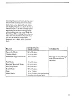 Preview for 11 page of Zanussi MW722M Use And Care Instructions Manual