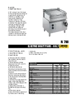 Zanussi N 700 Brochure предпросмотр