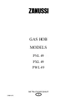 Zanussi PNL49 Instruction Booklet preview