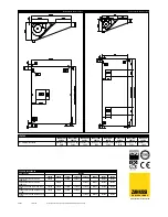 Предварительный просмотр 2 страницы Zanussi Professional Master 642129 Specifications