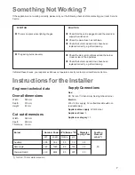 Preview for 7 page of Zanussi PS 64 Instruction Booklet