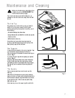 Preview for 8 page of Zanussi PW64 Instruction Booklet