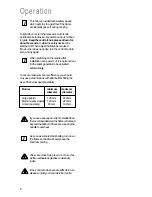 Предварительный просмотр 9 страницы Zanussi PW64 Instruction Booklet