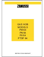 Preview for 13 page of Zanussi PW64 Instruction Booklet