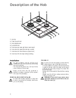 Preview for 4 page of Zanussi PWL59 Instruction Booklet