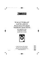 Предварительный просмотр 1 страницы Zanussi QUARZO II 1000 User Manual