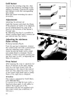 Предварительный просмотр 14 страницы Zanussi R140X Instructions For Use Manual